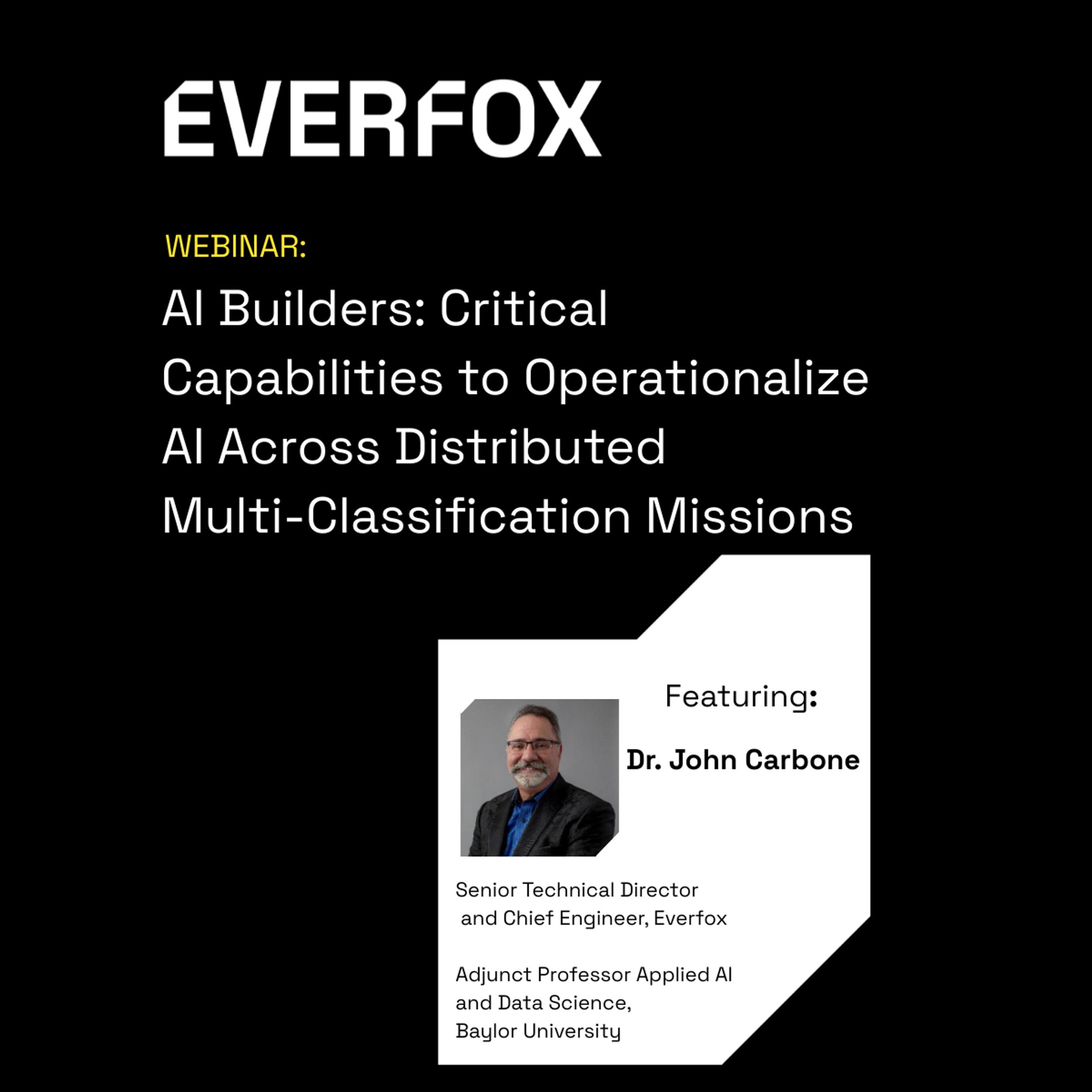 AI Builders Webinar for defense